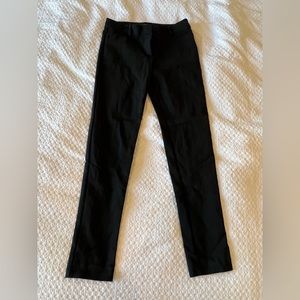 LOFT 6 Tall Black Skinny Ponte Pants